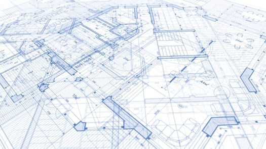 Schaltplan der Gebäudeautomation